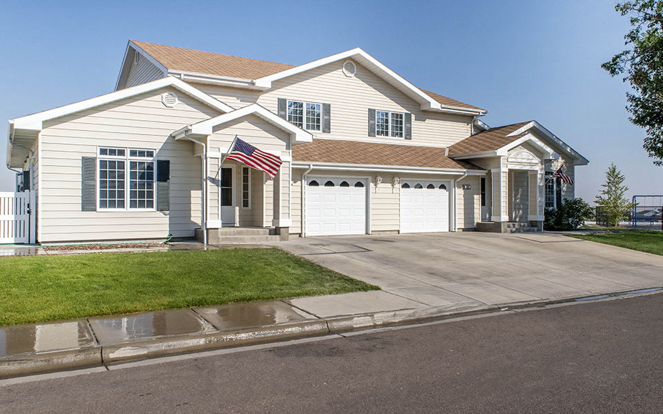 Malmstrom AFB Homes Family housing at Malmstrom AFB, MT Photos